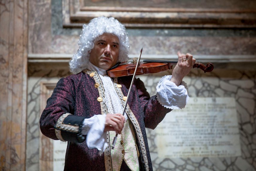 Corelli durante il Flash Mob