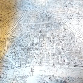 Pavia Historical map